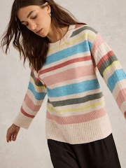 White Stuff Natural Sophia Souffle Jumper - Image 2 of 6