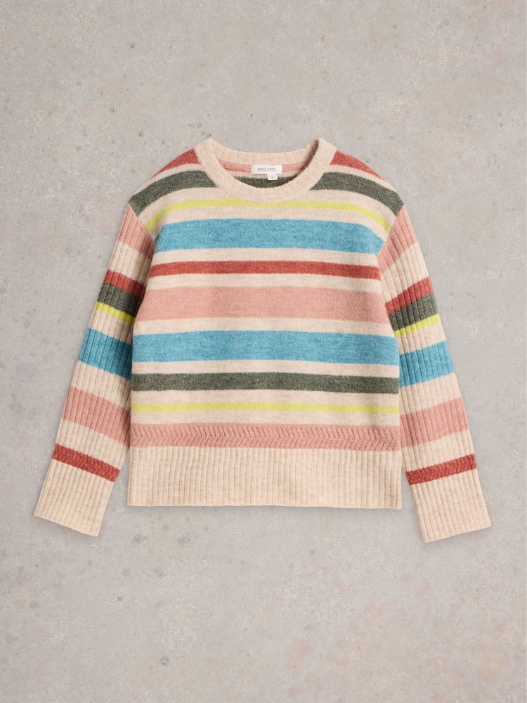 White Stuff Natural Sophia Souffle Jumper - Image 5 of 6