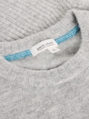 White Stuff Grey Sophia Souffle Jumper - Image 6 of 6