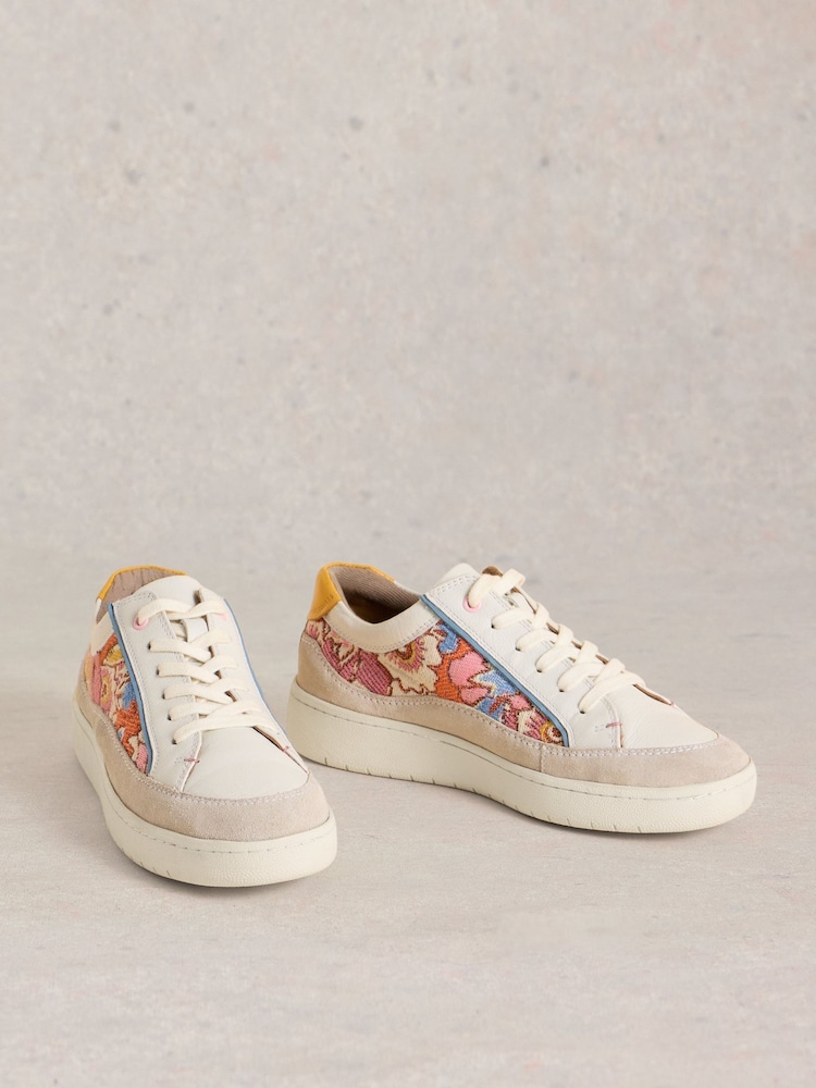 White Stuff White Della Leather Trainers - Image 2 of 4 White Stuff White Della Leather Trainers - Image 2 of 4