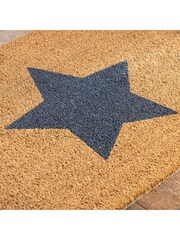 Gallery Home Natural Jumbo Star Coir Doormat - Image 4 of 5