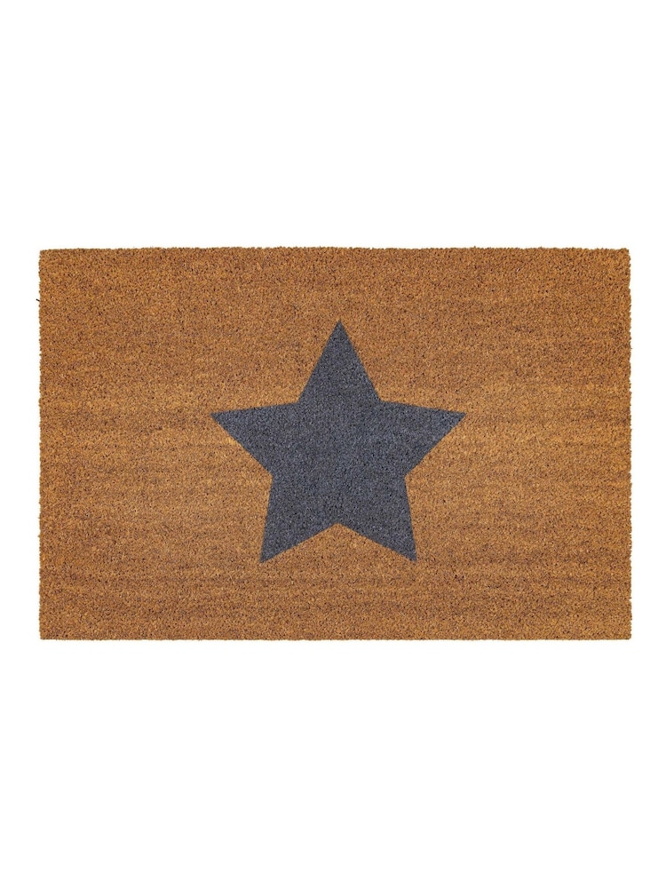 Gallery Home Natural Jumbo Star Coir Doormat - Image 4 of 4