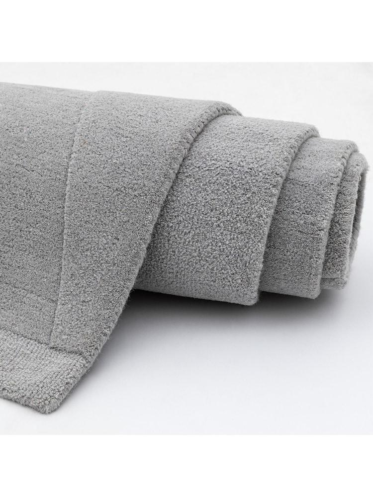 Gallery Home Grey Lambswool Rug - Image 2 of 3