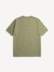 Norse Projects Green Johannes Logo Print T-Shirt - Image 4 of 5