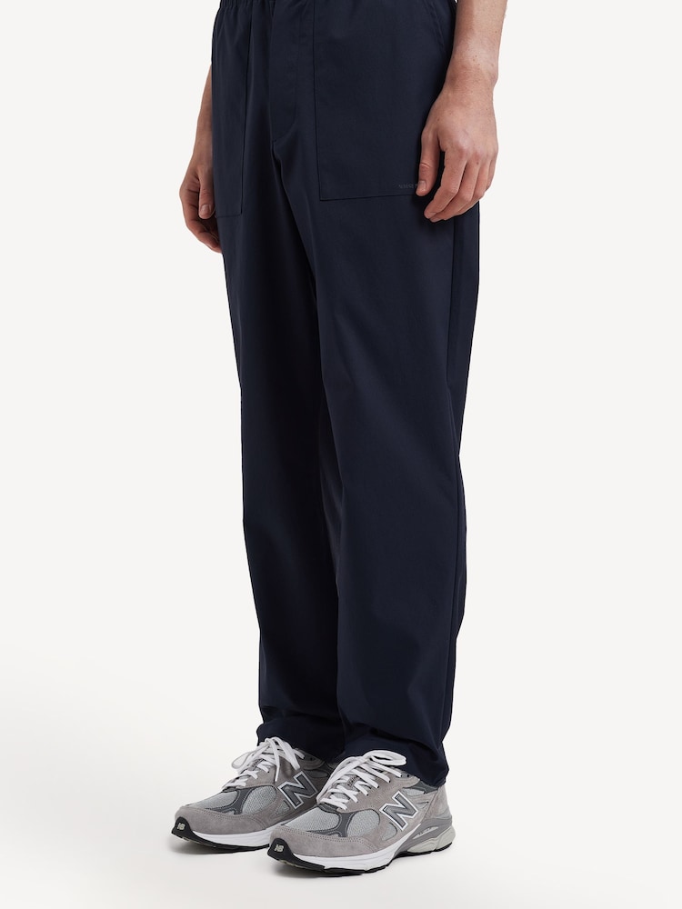 Norse Projects Blue Ezra Fatigue Technical Twill Trousers - Image 2 of 5