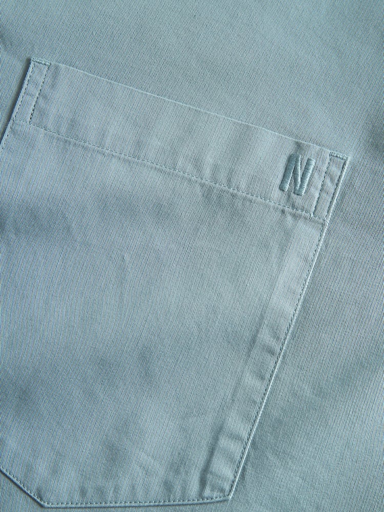 Norse Projects Blue Relaxed Fit Algot Twill Long Sleeve Shirt - Image 4 of 4 Norse Projects Blue Relaxed Fit Algot Twill Long Sleeve Shirt - Image 4 of 4