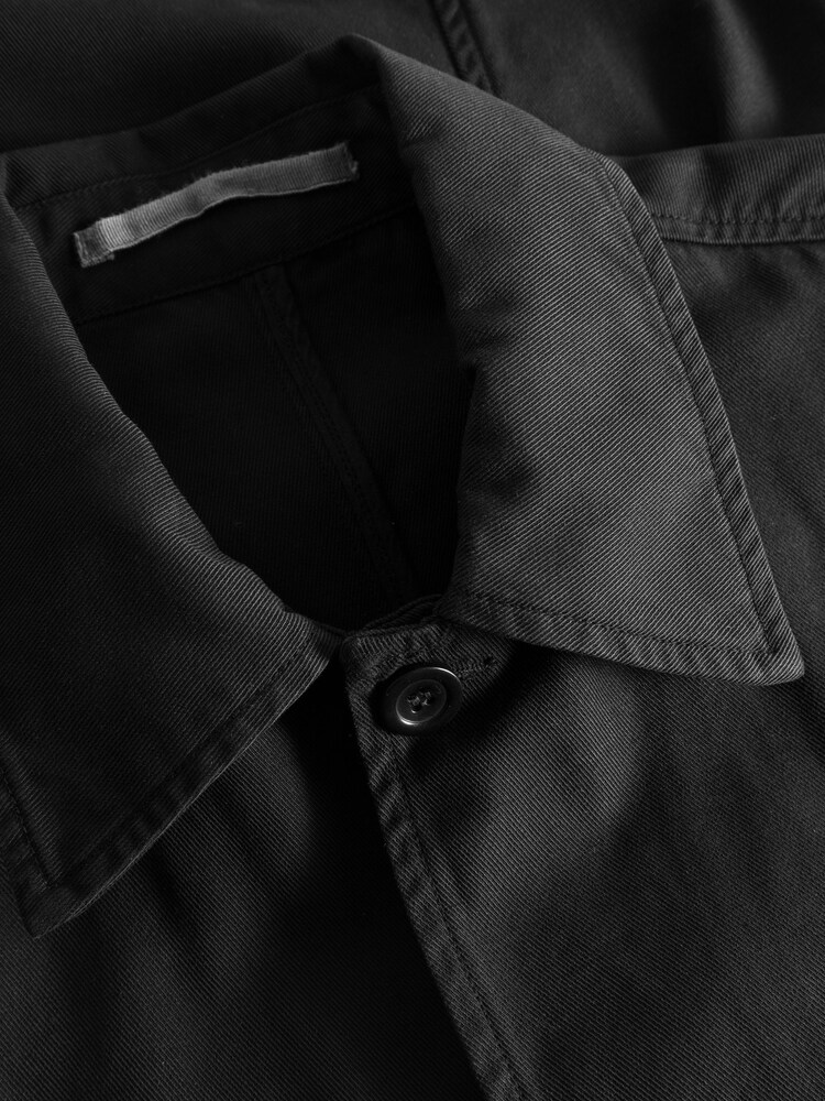 Norse Projects Black Standard Black Twill Overshirt - Image 2 of 2