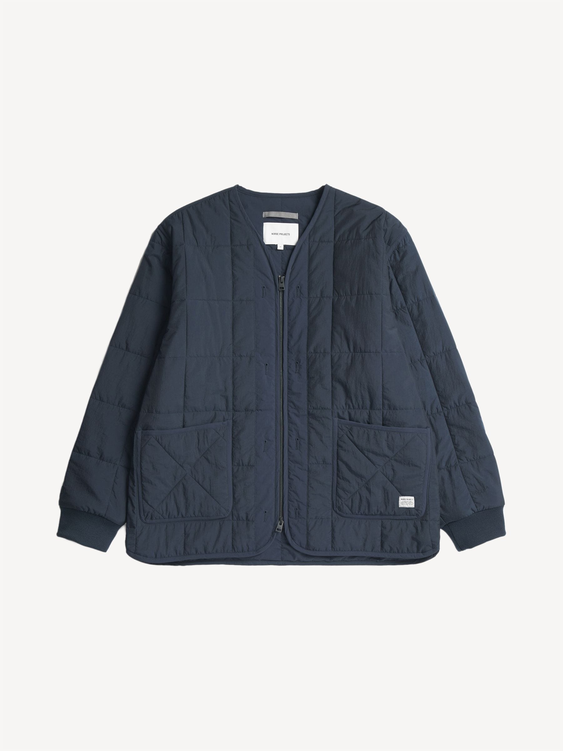 Buy Norse Projects Blue Military Liner Jacket from Next USA