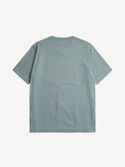Norse Projects Blue Johannes Logo Print T-Shirt - Image 3 of 4