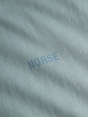 Norse Projects Blue Johannes Logo Print T-Shirt - Image 4 of 4