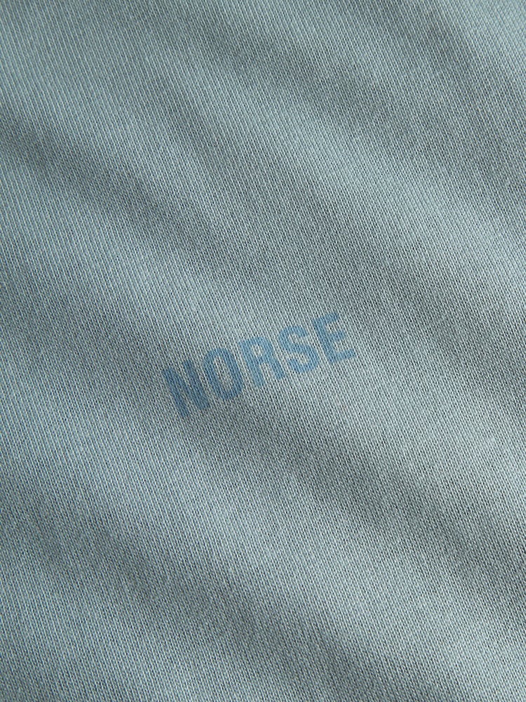 Norse Projects Blue Johannes Logo Print T-Shirt - Image 4 of 4
