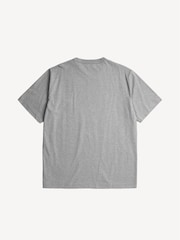 Norse Projects Grey Holger Globe Print T-Shirt - Image 4 of 5