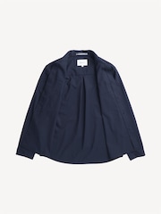 Norse Projects Blue Hjalmer Technical Twill Overshirt - Image 4 of 5