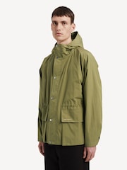 Norse Projects Green Herluf Tech Poplin Jacket - Image 3 of 6