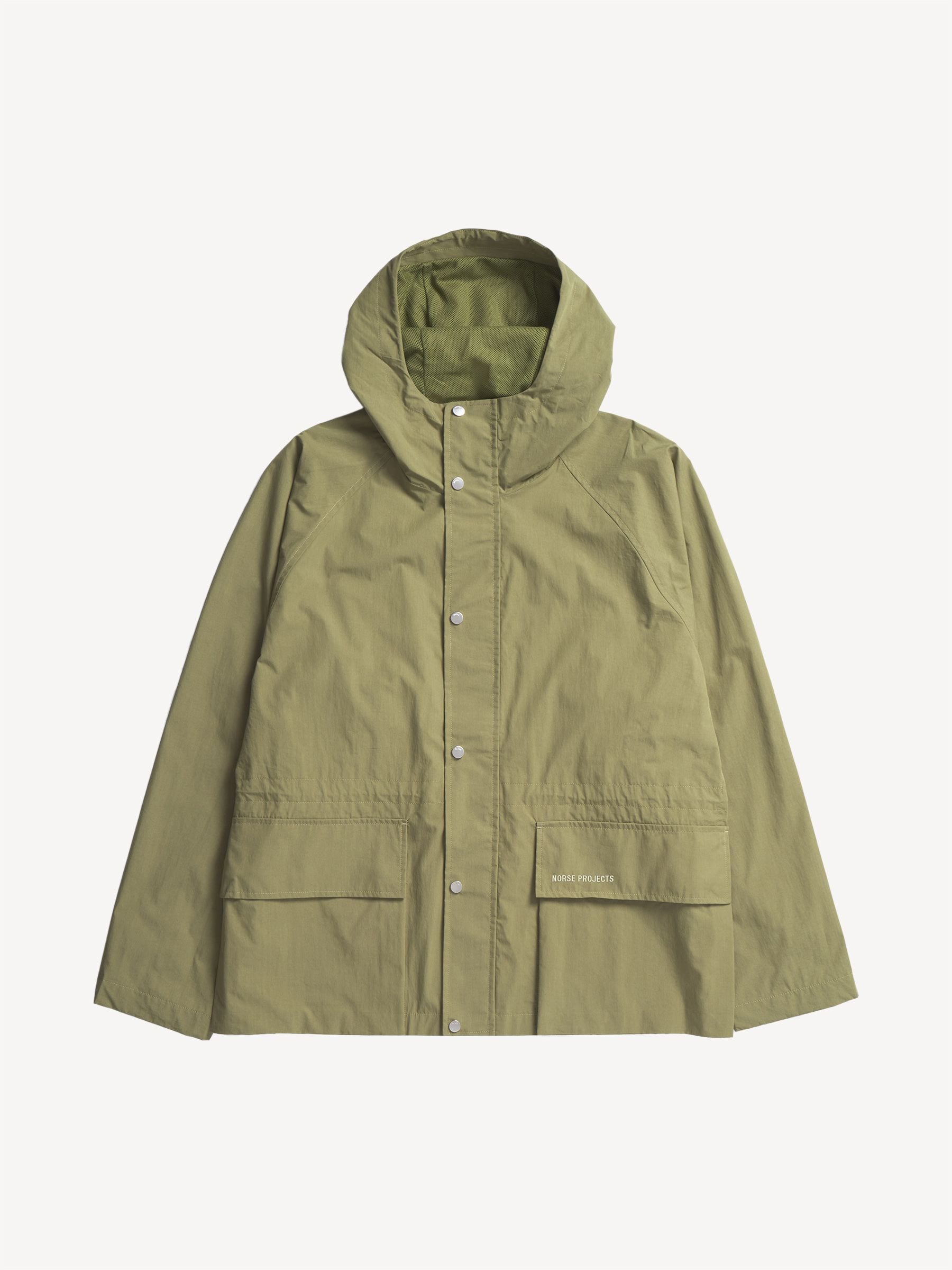 Buy Norse Projects Green Herluf Tech Poplin Jacket from Next USA