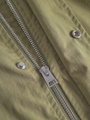 Norse Projects Green Herluf Tech Poplin Jacket - Image 6 of 6