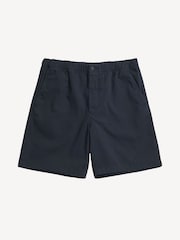 Norse Projects Blue Relaxed Fit Ezra Stretch Twill Shorts - Image 3 of 5