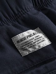 Norse Projects Blue Relaxed Fit Ezra Stretch Twill Shorts - Image 5 of 5