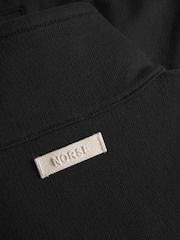 Norse Projects Black Relaxed Fit Bjorn Loopback Track Jacket - Image 4 of 4