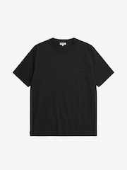 Norse Projects Black Johannes Logo Print T-Shirt - Image 3 of 5