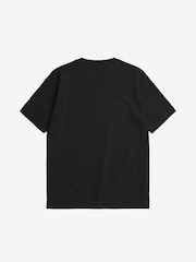 Norse Projects Black Johannes Logo Print T-Shirt - Image 4 of 5