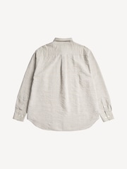 Norse Projects Brown Oversized Mo Fit Check Long Sleeve Shirt - Image 2 of 2