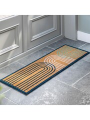 Gallery Home Natural Ikat Arch Double Doormat - Image 2 of 6