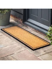 Gallery Home Natural Elegant Coir Double Doormat - Image 1 of 5