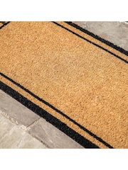 Gallery Home Natural Elegant Coir Double Doormat - Image 2 of 5