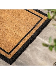 Gallery Home Natural Elegant Coir Double Doormat - Image 3 of 5