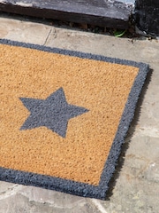 Gallery Home Natural Star Coir Double Doormat - Image 3 of 5