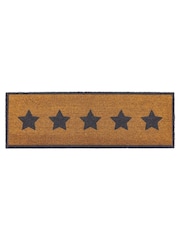 Gallery Home Natural Star Coir Double Doormat - Image 4 of 5
