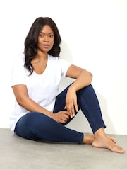 Live Unlimited Blue Curve Denim Jeggings - Image 1 of 5