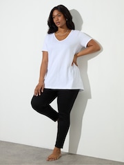 Live Unlimited Black Curve Denim Jeggings - Image 1 of 5