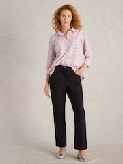 White Stuff Black Dark Savannah Stretch Trousers - Image 1 of 6