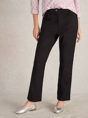 White Stuff Black Dark Savannah Stretch Trousers - Image 3 of 6