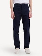 Norse Projects Blue Standard Straight Leg Chino Trousers - Image 1 of 6