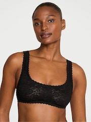 Victoria's Secret Black Sexy Tee Lace Scoop Bralette - Image 1 of 3