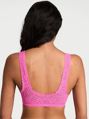 Victoria's Secret Ultra Pink Sexy Tee Lace Scoop Bralette - Image 2 of 3
