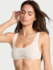 Victoria's Secret Coconut White Sexy Tee Lace Scoop Bralette - Image 1 of 2