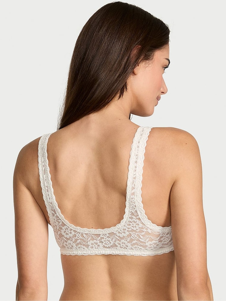 Victoria's Secret Coconut White Sexy Tee Lace Scoop Bralette - Image 2 of 2 Victoria's Secret Coconut White Sexy Tee Lace Scoop Bralette - Image 2 of 2