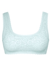 Victoria's Secret Tradewind Blue Sexy Tee Lace Scoop Bralette - Image 4 of 4