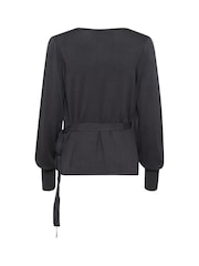 Kaffe Anno Astrid Wrap Cardigan - Image 6 of 6