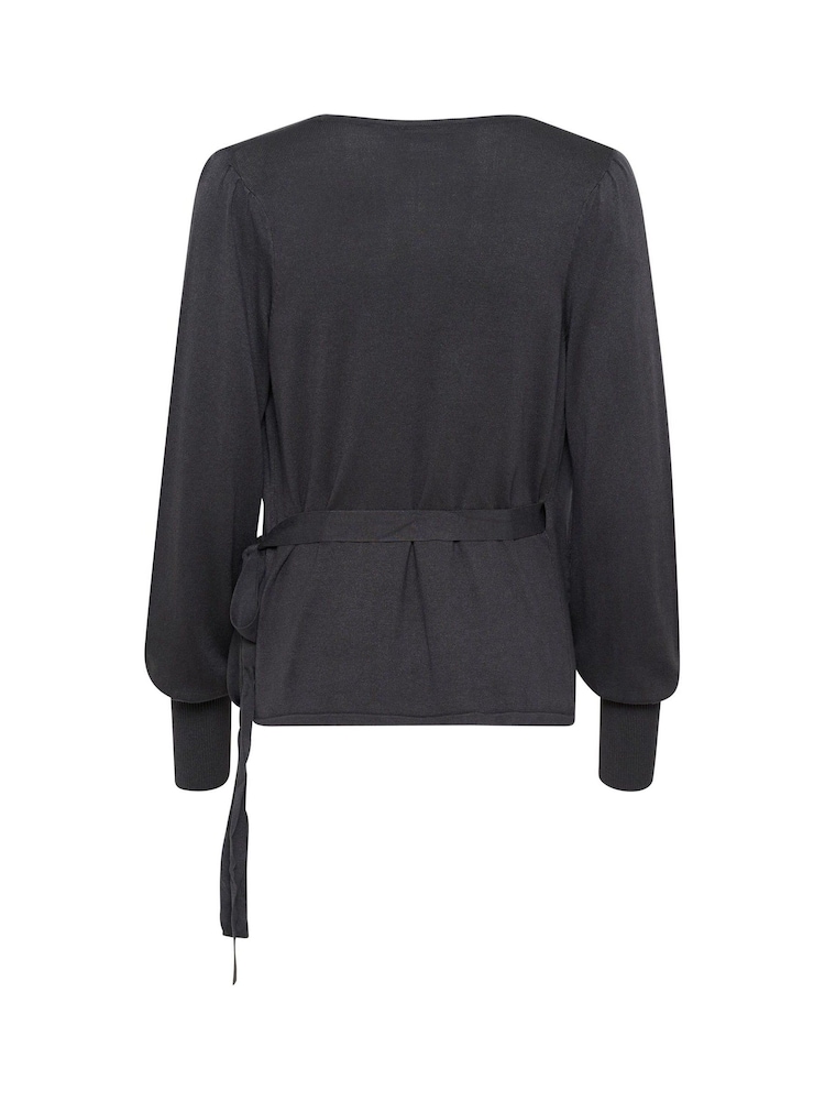 Kaffe Anno Astrid Wrap Cardigan - Image 6 of 6