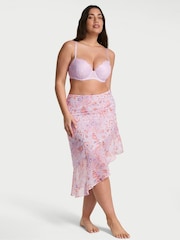 Victoria's Secret Delicate Violet Purple Blossom Chiffon Handkerchief Skirt - Image 1 of 3