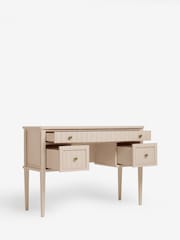 Nina Campbell Putty Willis Console Dressing Table - Image 6 of 8