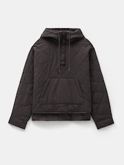 Hush Brown Briar Pop Over Puffer Jacket - Image 4 of 4