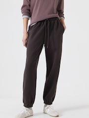 Hush Brown Alyna Pocket Detail Relaxed Joggers - Image 2 of 5