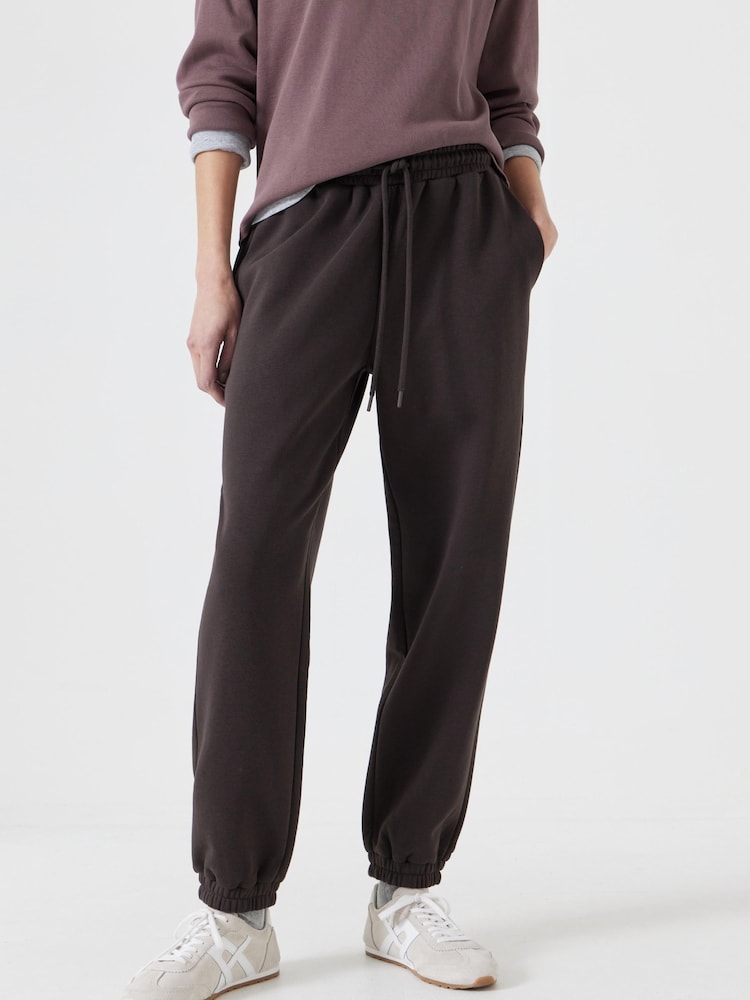 Hush Brown Alyna Pocket Detail Relaxed Joggers - Image 2 of 5
