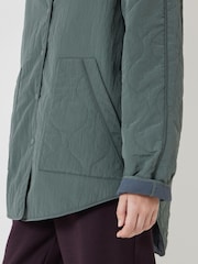 Hush Green Anya Reversible Quilted Liner Jacket - Image 6 of 7